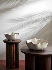 Keramik-Servierschale Kauai, verschiedene Grössen, Keramik, Off White, Ø 35 x H 14 cm