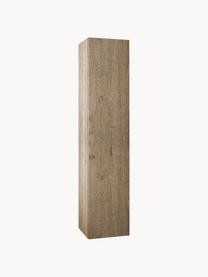 Bad-Hochschrank Yoka, B 35 cm, Einlegeböden: Glas, Beige, Eichenholz-Optik, B 35 x H 160 cm