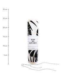 Rollo de bayetas biodegradables Urban Jungle, 70% celulosa, 30% algodón, Blanco, negro, An 24 x L 25 cm
