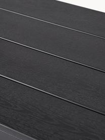 Metalen barcart Summer, Frame: gecoat aluminium, Wieltjes: kunststof, Zwart, B 90 x H 74 cm