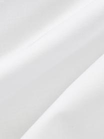 Geruite perkalkatoenen dekbedovertrek Scarlet, Weeftechniek: perkal Draaddichtheid 180, Grijs, wit, B 200 x L 200 cm
