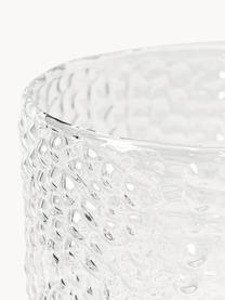 Glas-Vase Airy, Glas, Transparent, Ø 13 x H 14 cm