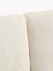 Ecksofa Luna, Bezug: 100 % Polyester Der strap, Gestell: Massives Buchenholz, Schi, Webstoff Off White, B 280 x T 184 cm, Eckteil rechts