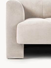 Sillón Bobi, Tapizado: 88% poliéster, 12% nylon , Estructura: madera de pino maciza Est, Tejido blanco crema, An 100 x F 82 cm