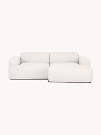 Ecksofa Melva (3-Sitzer), Bezug: 100% Polyester Der hochwe, Gestell: Massives Kiefernholz, Spa, Webstoff Greige, B 239 x T 143 cm, Eckteil links