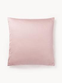 Taie d'oreiller en satin de coton Comfort, Vieux rose, larg. 50 x long. 70 cm