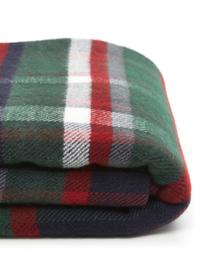 Károvaný pléd s třásněmi Tartan, Více barev