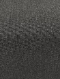 Poef Melva, B 99 x D 72 cm, Bekleding: 100% polyester Met 115.00, Frame: massief grenen- en sparre, Poten: kunststof Dit product is , Geweven stof antraciet, B 99 x D 72 cm