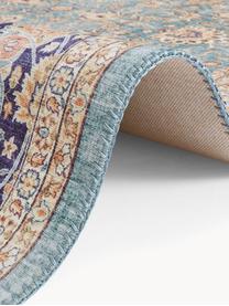 Koberec v orientálním stylu Keshan Maschad, 100 % polyester, Tyrkysová, více barev, Š 80 cm, D 150 cm (velikost XS)