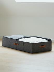 Caja debajo de cama Premium, Gris oscuro, marrón, An 90 x F 45 cm