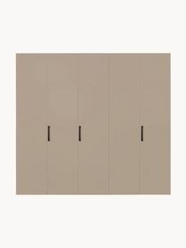 Draaideurkast Madison 5 deuren, inclusief montageservice, Frame: panelen op houtbasis, gel, Beige, B 252 x H 230 cm