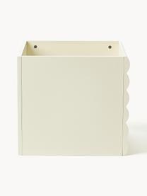 Skladovací box Igor, Dřevovláknitá deska střední hustoty (MDF), certifikace FSC, Tlumeně bílá, Š 32 cm, H 32 cm