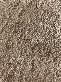 Flauschiger Hochflor-Teppich Leighton, Mikrofaser (100 % Polyester, GRS-zertifiziert), Braun, B 80 x L 150 cm (Grösse XS)