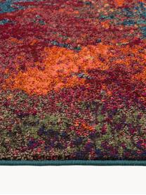 Design Niederflor-Teppich Celestial, Flor: 100 % Polypropylen, Rot-, Orange- und Blautöne, B 120 x L 180 cm (Größe S)