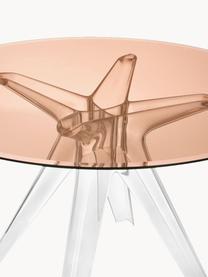 Table ronde, Ø 120 cm, Sir Gio, Pêche, transparent, Ø 120 x haut. 72 cm