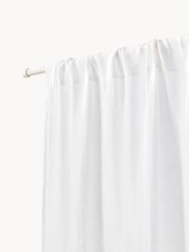 Rideau semi-transparent avec ourlet en tunnel Maisie, 2 pièces, 100 % fibres de chanvre

Le matériau est certifié STANDARD 100 by OEKO-TEX®, 6760CIT, Blanc, beige clair, larg. 135 x long. 260 cm