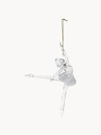 Addobbo per albero in vetro Ballerina, Vetro acrilico, Trasparente, Larg. 10 x Alt. 15 cm