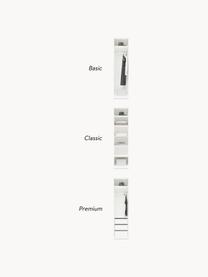 Armario modular Leon, 1 puerta (50 cm), diferentes variantes, Estructura: tablero aglomerado revest, Blanco, Interior Basic (An 50 x Al 200 cm)