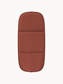 Poduszka na siedzisko ławki Hiray, Tapicerka: 50% poliakryl, 45% polies, Rdzawoczerwony, S 44 x D 96 cm