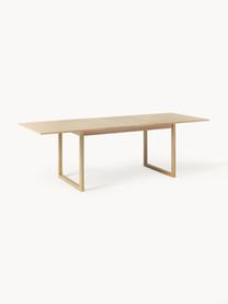 Table extensible Calla, tailles variées, Bois de chêne, laqué, larg. de 160 à 240 x prof. 90 cm
