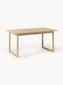 Rozkladací jedálenský stôl Calla, Lakované dubové drevo, Š 160/240 x H 90