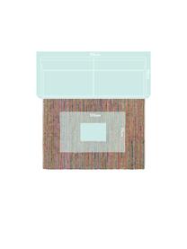 Farebný koberec z jutovej zmesi Cando, Juta, viac farieb