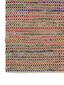 Tapis en mix de jute multicolore Cando, Jute, multicolore