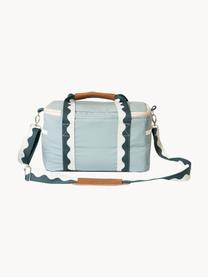 Borsa termica Premium, 50% cotone, 25% poliestere, 25% PVC, Tonalità blu, bianco, Larg. 32 x Alt. 20 cm