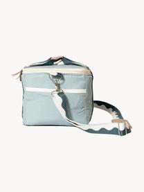 Sac isotherme Premium, 50 % coton, 25 % polyester, 25 % PVC, Tons bleus, blanc, larg. 32 x haut. 20 cm