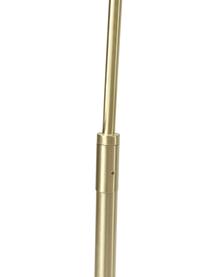 Veľká oblúková lampa Niels, Mosadzné odtiene, čierna, Š 157 x V 218 cm