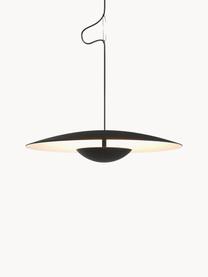 Dimmbare LED-Pendelleuchte Ginger, verschiedene Grössen, Schwarz, Off White, Ø 32 x H 6 cm