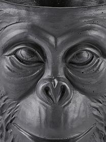 Osłonka na doniczkę Monkey, Beton, Czarny, Ø 19 x W 19 cm