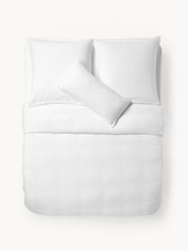 Funda nórdica muselina de algodón Odile, Blanco, Cama 90 cm (155 x 220 cm)