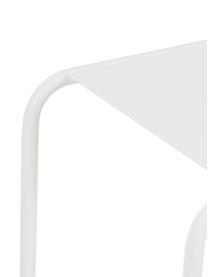 Table d'appoint de jardin Club, Blanc, larg. 40 x prof. 40 cm