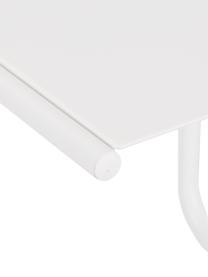 Table d'appoint de jardin Club, Blanc, larg. 40 x prof. 40 cm