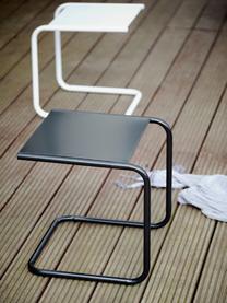 Table d'appoint de jardin Club, Blanc, larg. 40 x prof. 40 cm