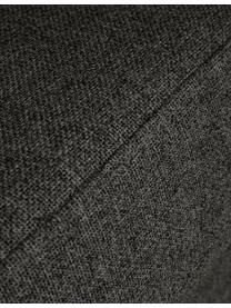 Canapé 3 places Luna, Tissu anthracite, larg. 230 x prof. 95 cm
