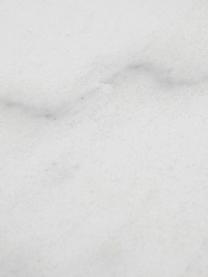 Mesa de bar redonda de mármol Mummi, Tablero: mármol, Blanco, negro, Ø 60 x Al 71 cm