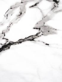 Baumwollperkal-Kissenbezug Malin mit Marmor-Muster, 50 x 70 cm, Webart: Renforcé Fadendichte 200 , Weiss, Grautöne, B 50 x L 70 cm