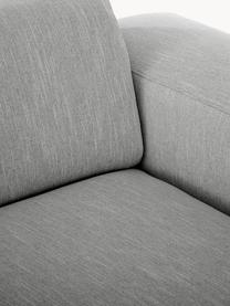 Sofa Melva (3-Sitzer), Bezug: 100% Polyester Der hochwe, Gestell: Massives Kiefernholz, Spa, Füße: Kunststoff Dieses Produkt, Webstoff Grau, B 238 x T 101 cm