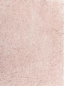 Nadýchaný kulatý koberec s vysokým vlasem Leighton, Světle růžová, Ø 200 cm (velikost L)