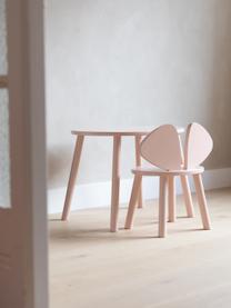 Table avec chaise pour enfant Mouse, 2 pièces, Rose pâle, Lot de différentes tailles