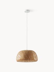 Suspension design en bambou Eden, Beige, Ø 45 x haut. 21 cm