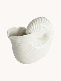 Porcelánová karafa na vodu Shelley, 1,5 l, Porcelán, Tlumeně bílá, 1,5 l