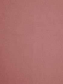 Flanelové napínací prostěradlo Biba, Starorůžová, Š 180 cm, D 200 cm