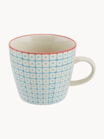 Tazas de café Carla, 6 uds., Gres, Multicolor, Ø 10 x Al 8 cm, 300 ml