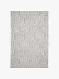 Tapis d'extérieur Arches, 86 % polypropylène, 14 % polyester, Gris, larg. 80 x long. 150 cm (taille XS)