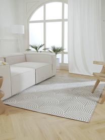 Tapis d'extérieur Arches, 86 % polypropylène, 14 % polyester, Gris, larg. 80 x long. 150 cm (taille XS)