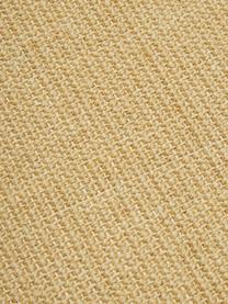 Handgemaakt sisal vloerkleed Nala, Bovenzijde: 100% sisal, Rand: 100% katoen, Onderzijde: 100% polyester, Beige, B 160 x L 230 cm (maat M)