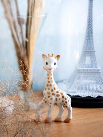 Speelgoed Sophie la girafe stoffen zakje, set van 2, Wit, bruin, Set met verschillende formaten